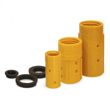 Contracor Düsenhalter NHP, Nylon, Grobgewinde, für Schlauch AD 27, 33, 39, 48 mm