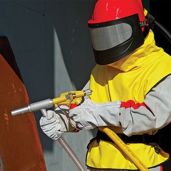 Contracor Sandstrahlpistole Power Gun inkl. Strahlmittel-Sauglanze u. Strahlmittelschlauch