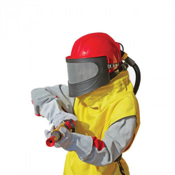 Contracor Sandstrahlhelm ASPECT inkl. Nyloncape und Regulierventil