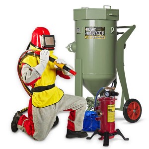 Druckstrahlgerät BlastRazor BlastPack Set Comfort (25-200 ltr.)